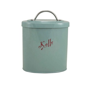 Home and Kitchen Storage <b>Box</b>, <b>Small</b> Iron Storage Canister for Home and Kitchen GD1907 Detergent Storage Container with Lid - Product Image 1