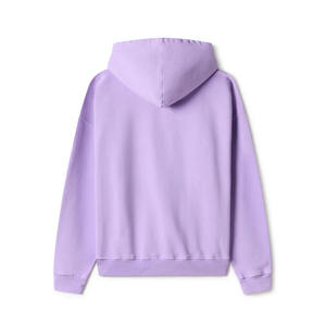 Sudadera con capucha personalizada de corte holgado, de algodón y forro polar, para marcas de ropa urbana, con pedido mínimo bajo, para compras al por mayor. - Product Image 2