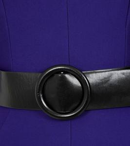 ชุดเดรสโปโลสปอร์ตสำหรับผู้หญิง ทนทาน ไม่ซีดจาง ผลิตจากผ้าฝ้ายปิเก้ พร้อมโลโก้แบบกำหนดเอง แถบสีตัดกัน เสื้อผ้าสตรี - Product Image 6