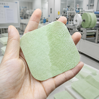 Almohadillas de Algodón de Doble Cara Y567, Color Verde Manzana, Sin Pelusas, para Desmaquillar y Aplicar Tónico, para el Cuidado Profesional de la Piel