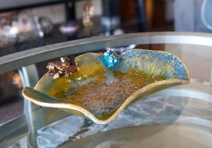Versatile Use Premium Quality <b>Angel</b> Resin Bowl Handmade for Modern Shelf Decor Dining Setting or <b>Gifting</b> by HWC - Product Image 3