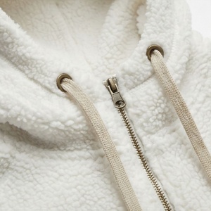 Sudadera con Capucha de Sherpa Personalizada a la Moda para Mujer, Chaqueta Cálida de Invierno Informal, Ropa de Abrigo Térmica de Forro Polar, Sudadera con Capucha Acogedora - Product Image 4