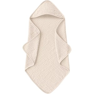 Toalla con Capucha para Bebé de Algodón Suave, Color Verde Menta, Envoltura para Baño de Recién Nacido, Toalla con Capucha para Niños, Agradable al Tacto - Product Image 5