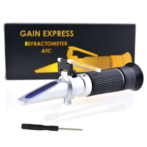 Réfractomètre à miel 3-en-1 58-90% Brix 38-43 Baume 12-27% Testeur d'humidité de l'eau avec ATC pour l'apiculture, le sirop d'érable et la confiture - Product Image 4