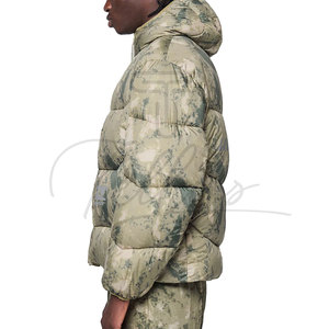Chaqueta Acolchada para Hombre Adulto, Diseño Moderno, Chaqueta Acolchada Extra Grande de Invierno, Cálida y Acolchada - Product Image 3