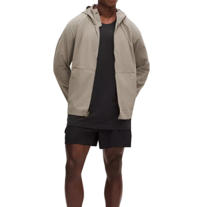 Wholesale Customized Winter Casual Outdoor <b>Track</b> <b>Jacket</b> <b>Men</b> 100% Cotton Fleece Fabric Windproof Hooded Breathable Quick Dry - Product Image 2