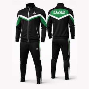Football Club Training <b>Suit</b> - Long Sleeve Breathable Sports Soccer Tracksuit for Adults and Kids - Product Image 4