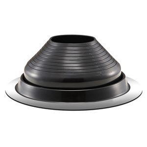 2 Pezzi Guarnizioni Flessibili in EDPM per Tubi di Scarico, Resistenti alle Alte Temperature (67-212°F), Compatibili con Tubi da 6 e 11 Pollici di Diametro Esterno, in Feltro Durevole per Coperture - Product Image 3