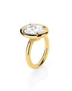 Diamond Engagement <b>Ring</b> Georgian <b>Set</b> Bezel Oval Cut CVD HPHT 14K Gold Solitaire Proposal Wedding <b>Rings</b> Gift <b>For</b> <b>Women</b> Wholesale - Product Image 3