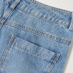 Jeans cargo pour hommes en gros, coupe large et confortable, grandes poches, personnalisables, style streetwear, pour commande en gros - Product Image 6