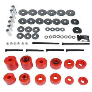For Ford F 150/F250/F350 1980 98 2WD 4WD Red Truck Body Parts 4.4123R Body Cab Mount Bushing Set - Product Image 6
