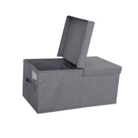 MA42 boîte de rangement pliable en tissu avec 12 compartiments organisateurs de tissu organisateur de placard