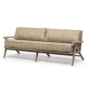 Sofá de Madera de Teca para Exteriores en Oferta, de 2 a 5 Plazas, Moderno, Suave, Resistente a la Intemperie, Fabricante de Muebles - Product Image 1