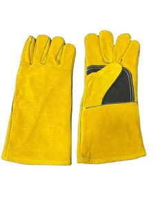 Gants de soudage en cuir de vache de qualité supérieure gants de travail pour gant de mécanicien de soudeur très durable meilleur produit de qualité - Product Image 3
