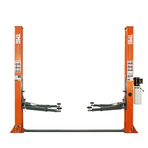 Sollevamento automatico a due montanti capacità di 10,000 lb 77 \ "altezza di sollevamento a doppio punto di rilascio TMG-TPL45 braccioli simmetrici piastra del pavimento per Auto sollevatori - Product Image 1