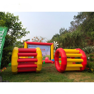 THUY LINH Rouleau flottant gonflable commercial en PVC pour la marche sur l'eau, parcours d'obstacles flottant pour piscine, lac, plage, loisirs - Product Image 4