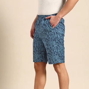 Pantalones Cortos Deportivos para Hombre, Cintura Media, Diseño Sólido, Estilo Urbano, Personalizables, de Lona Ecológica, de la Mejor Calidad, Secado Rápido y Transpirables - Product Image 1