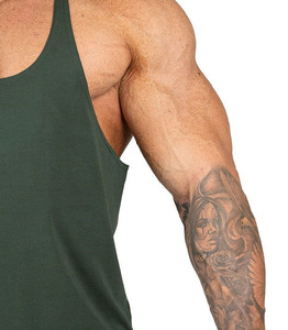 <b>Mens</b> Stringer <b>Singlet</b> Bodybuilding Workout Vest Lightweight Gym Fitness Training Sleeveless Tank Top <b>Mens</b> Stringer <b>Singlet</b> - Product Image 5