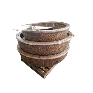 Coracle de Bambú Premium Hecho a Mano, Barco Decorativo Tejido Natural para el Hogar y Compradores Mayoristas - Product Image 1