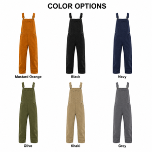 High Visibility <b>Waterproof</b> Windproof Bib Pants Durable Construction Worker Safety <b>Work</b> Uniform Polyester Unisex - Product Image 5