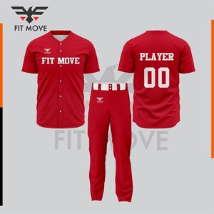 2026 Meilleures ventes Offre promotionnelle à prix abordable Uniformes de baseball respirants Prix de gros Design premium de haute qualité - Product Image 3