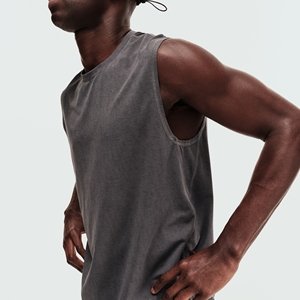 OEM ODM Sous-vêtements pour hommes en coton 100% tricoté, séchage rapide, imprimé, décontracté, fitness, coupe régulière, côtelé - Product Image 4