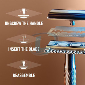 Nouvelle Conception Durable pour la Sécurité au Rasage, Dernier Style, Équipement de Rasage Sûr, Épilation Sécurisée - Product Image 4
