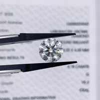 Venta al por Mayor de Fábrica, Diamantes Sueltos Cultivados en Laboratorio HPHT CVD con Certificación IGI GIA de 1ct 1.5ct, VVS1 VS, Diamantes de Alta Calidad Creados en Laboratorio