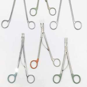 เครื่องมือเย็บแผลแบบเปิด Hemolok Clips Applier, เครื่องมือเย็บแผลพลาสติกโพลีเมอร์แบบตรง/โค้ง 70 องศา CE โดย Dentavex - Product Image 3