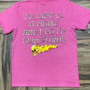 Camiseta de Algodón Grueso de Lujo para Hombre, Unisex, con Estampado Gráfico 3D de Alta Calidad, Camisetas con Estampado Puff - Product Image 2