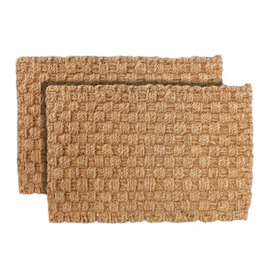 Los mejores productos ALFOMBRA DE INTERIOR/ALFOMBRA DE PUERTA Dos opciones de estilo: alfombrillas de fibra de coco para interiores de 40x60cm hechas de fibra de coco 100% - Product Image 1