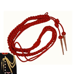 Shoulder Aiguillette silver plated tips - Product Image 6