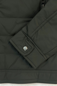 Custom Logo Casual Hooded <b>Waterproof</b> Windproof Puffer <b>Jacket</b> for Men <b>Warm</b> Outdoor Outwear Zipper Autumn OEM Service Available - Product Image 3