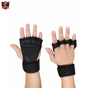 ถุงมือออกกำลังกายแบบนีโอพรีน OEM ODM แบบกำหนดเอง พร้อมที่รองรับข้อมือแบบมีแผ่นรองกันลื่น สำหรับครอสฟิต ยกน้ำหนัก ระดับมืออาชีพ - Product Image 5