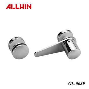 Poignées de porte modernes rondes en laiton et verre pour salle de bain, cuisine, chambre, salon, extérieur, hôtel, entrepôt, commode, tiroir, extérieur - Product Image 3