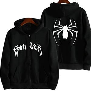 เสื้อฮู้ดดี้ไหมพรมถักแบบกันน้ำ ดีไซน์ใหม่ สไตล์สตรีทแวร์ สำหรับผู้ชายและผู้หญิง แขนยาวทรงปกติ เหมาะสำหรับฤดูใบไม้ร่วง - Product Image 3