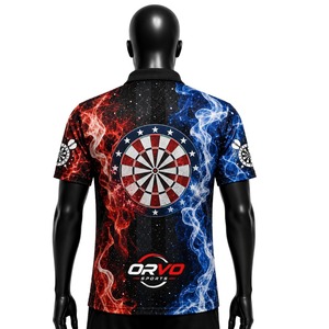 Camiseta Deportiva Personalizada para Sublimación, Estampado por Transferencia, Patrón 3D, Unisex, 100% Poliéster, Secado Rápido, Transpirable, Ropa de Equipo - Product Image 6