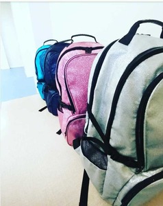 School Girls Cheer Team Low Price Embroidery Logo High Quality Large Capacity Glitter Cheer <b>Backpack</b> <b>Cheerleading</b> Sports Bags - Product Image 5