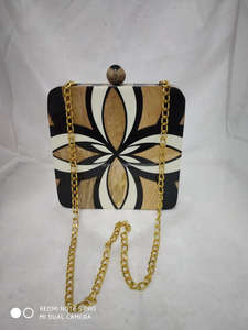 Nuevo Bolso de Mano Tipo Clutch de Resina Moderna, Mini, Impermeable, para Fiestas en Casa y Bodas, Disponible a Precio de India por CRAFTING CRAFTS - Product Image 4