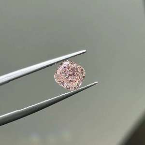Diamantes Sueltos al por Mayor de 1.29ct, Corte Cojín, Claridad VVS, Certificados por IGI, Diamantes Rosados de Fantasía Cultivados en Laboratorio CVD para Joyería - Product Image 1
