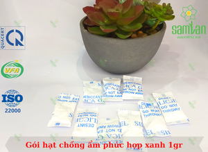 Gel de silice de qualité pharmaceutique 1g pour le contrôle de l'humidité des médicaments et des aliments - Product Image 3