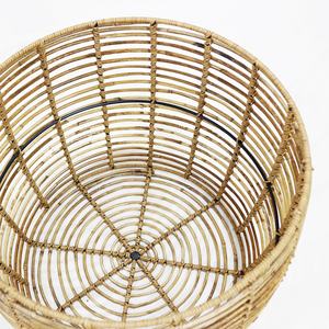 Mesa de Camping Plegable de Ratán Comehome - Diseño Minimalista para Exteriores y Villas - Product Image 5