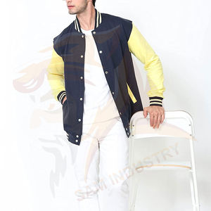Chaquetas Varsity para Hombre Más Vendidas para Invierno, Hechas con Tela de Lana de Alta Calidad, Estilo Urbano - Product Image 5