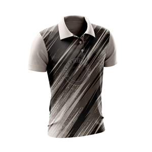 Polo en coton 220G personnalisé avec logo brodé, couleur unie, vierge, pour le golf, les sports de plein air, les occasions décontractées et professionnelles – Fabrication OEM - Product Image 4