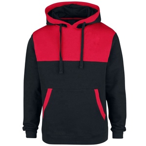 บุรุษที่กําหนดเอง Hoodies เสื้อสวมหัววิ่งจ๊อกกิ้งเสื้อสเวตเตอร์บล็อกสีขนแกะแขนยาวเย็บปะติดปะต่อกันสบายๆกราฟิกเสื้อกันหนาวหมวกพร้อมกระเป๋า - Product Image 1