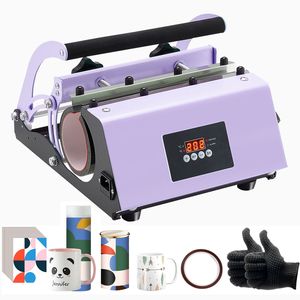 Pressa per Tazze da 30oz (11 pezzi) - Macchina Termopressa Veloce e Uniforme per Sublimazione su Carta e Nastro, Guanti Inclusi, per T-Shirt, Voltaggio 110V - Product Image 4