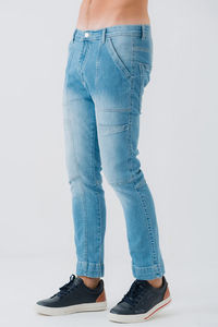 Jean Classique Droit pour Homme – Vente Flash Usine – Pantalon de Travail Élastique et Résistant à l'Usure pour Hommes - Product Image 5