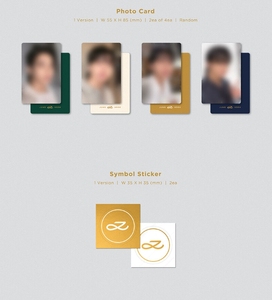 Photobook Aleatorio de Golden Jung Kook, Tarjeta Postal, Póster Plegable, Ediciones Azul Marino, Beige y Verde, BTS - Product Image 4