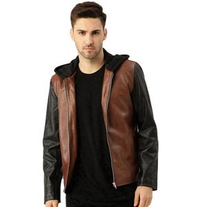 Nouveaux modèles veste classique pour garçons veste en cuir de mouton véritable pour hommes coupe ajustée manteau en cuir vestes en cuir pour hommes - Product Image 2
