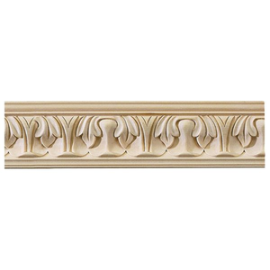 Plinthe décorative en bois massif, moulure personnalisée pour les intérieurs modernes, décoration murale et de plafond - Product Image 1